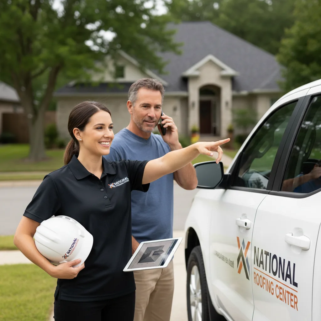 National Roofing Center customer support in Tomball